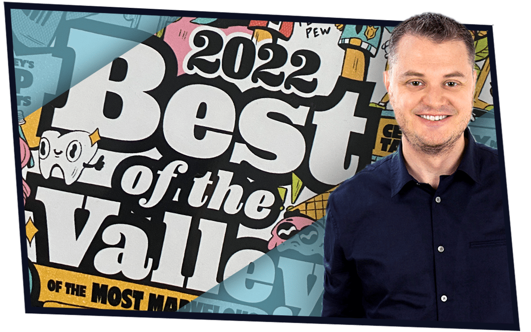 Matthew Clyde Best of the Valley recognition