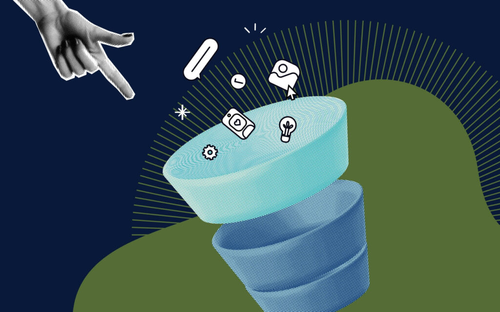 Top of the funnel marketing image.