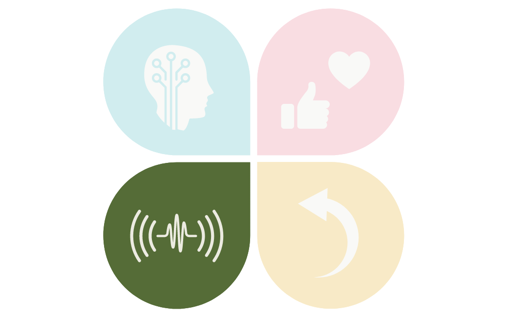 Trends and Insights Graphic representing "Brand Frequency" and "How to Stay Relevant Across Paid, Owned and Earned Channels"