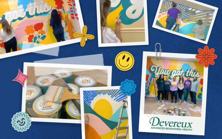 IC Gives creates two new murals for Devereux
