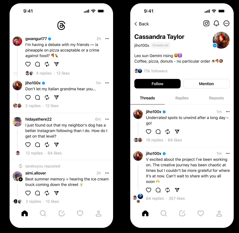 Threads Meta Screenshot 1