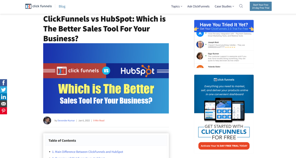 ClickFunnels Website Image