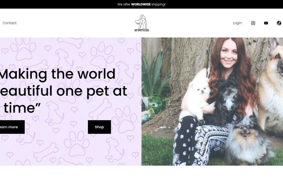 Perfect Pooches Dog Grooming Website