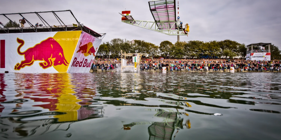 Image of Red Bull's "Flugtag" event