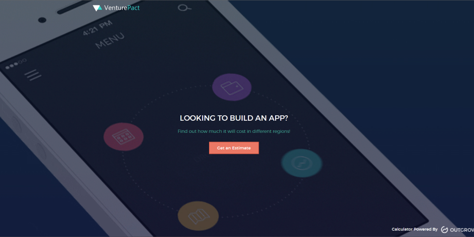 VenturePact landing page